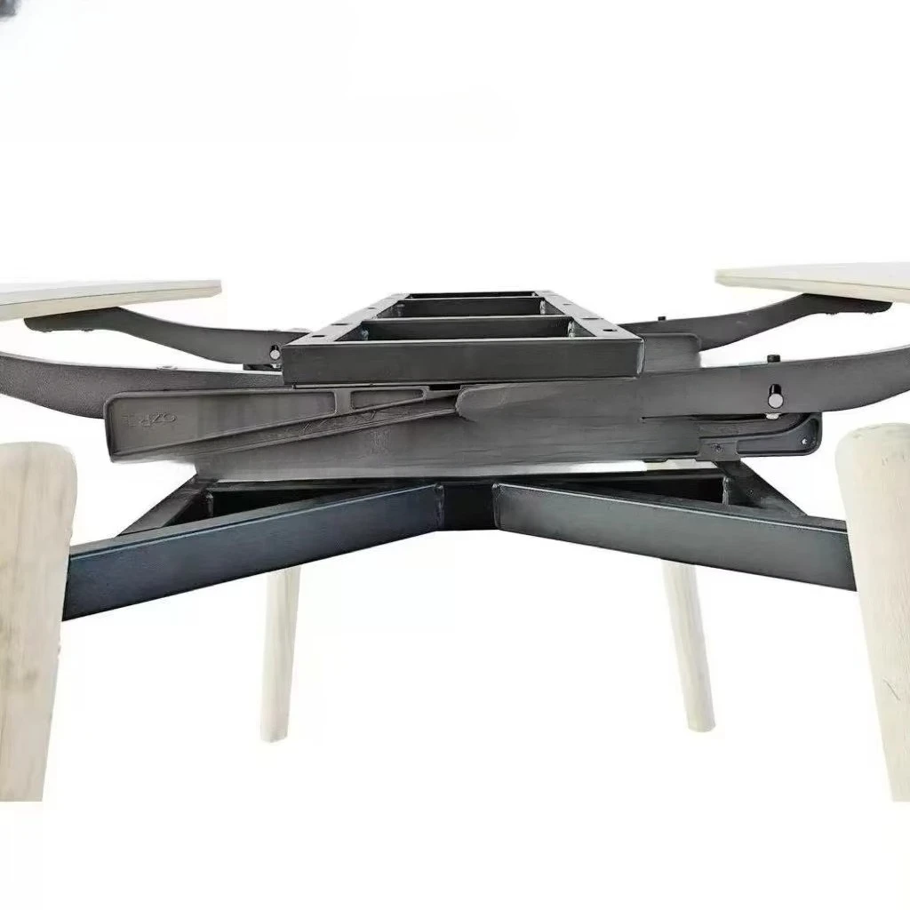 Heavy Duty Transfer Table Mechanism - Silent Pop-Up Rail System for Convertible Square/Round Dining Tables
Heavy Duty Transfer Table Mechanism - Silent Pop-Up Rail System for Convertible Square/Round Dining Tables