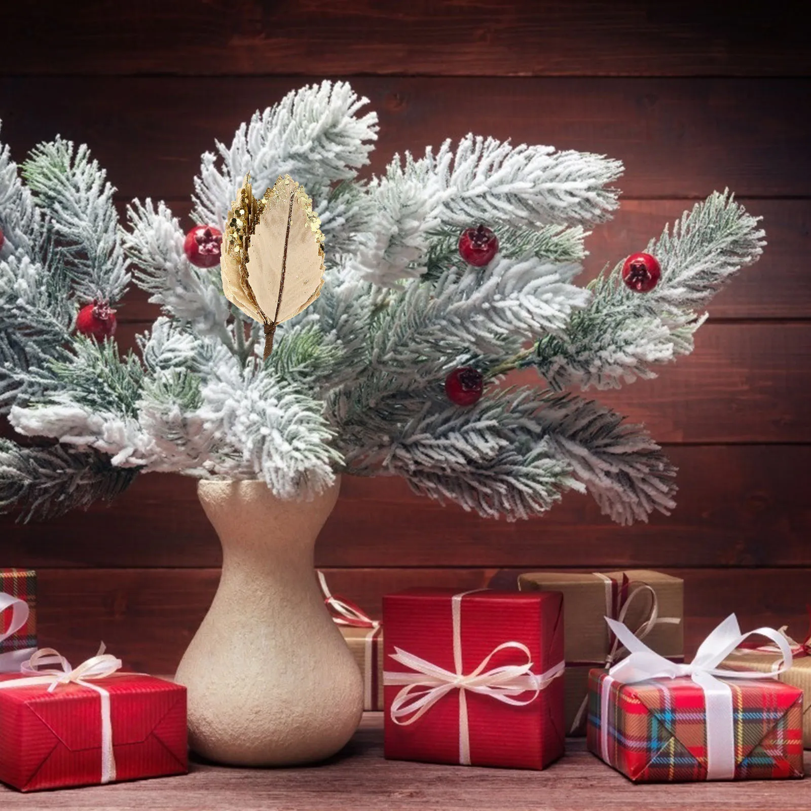6 Pcs Fake Artificial Flower Decoration Xmas Ornaments Bouquet Polyester Floral Decorations
6 Pcs Fake Artificial Flower Decoration Xmas Ornaments Bouquet Polyester Floral Decorations