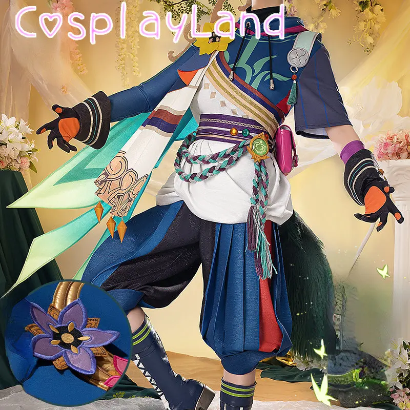 Game Genshin Impact Tighnari Cosplay Costume Tighnari Cosplay Halloween Suit Dendro Sumeru Role Play Outfit Full Set with Tail
Game Genshin Impact Tighnari Cosplay Costume Tighnari Cosplay Halloween Suit Dendro Sumeru Role Play Outfit Full Set with Tail