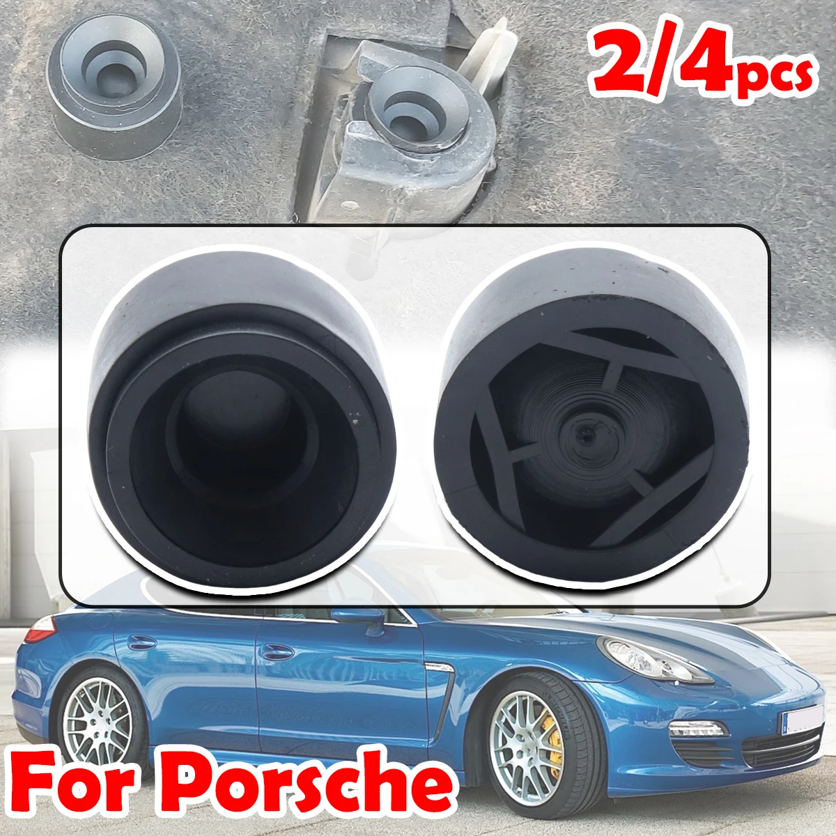 2/4pcs For Porsche Cayenne Panamera Macan Engine Rubber Mounting Bush Protective Under Guard Plate Clip Grommet Support Bungs
2/4pcs For Porsche Cayenne Panamera Macan Engine Rubber Mounting Bush Protective Under Guard Plate Clip Grommet Support Bungs