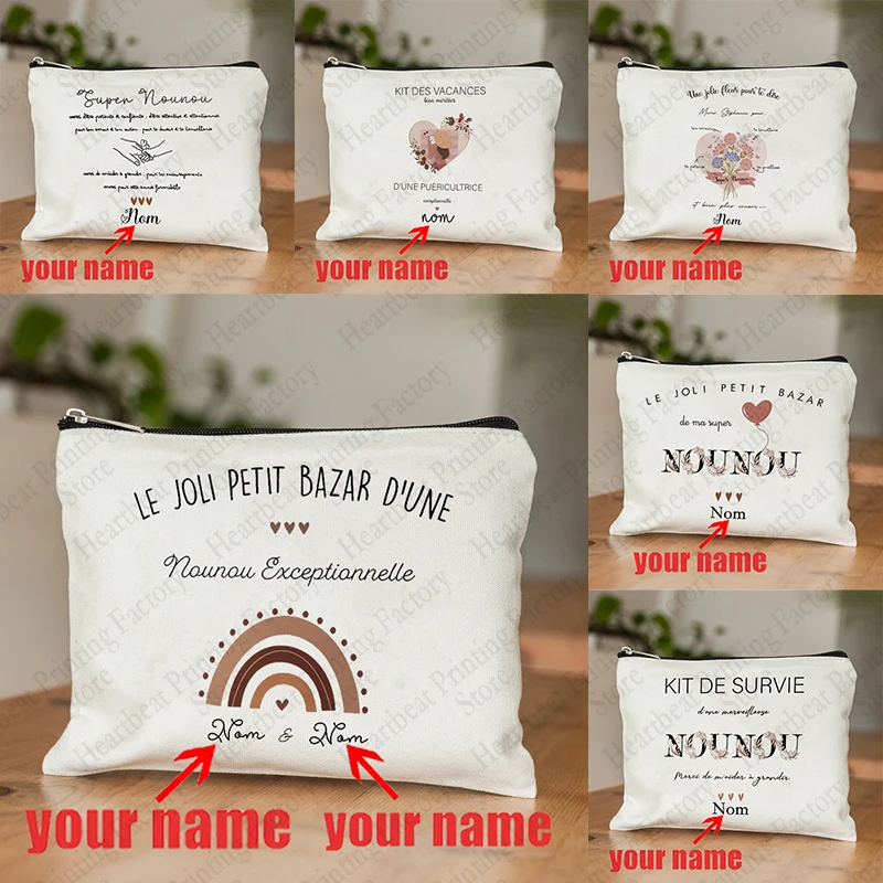 Custom Name Toiletry Pouch for Exceptional Nanny - Personalized Babysitter Gift Set Thank You Caregiver Essentials Cosmetic Bag
Custom Name Toiletry Pouch for Exceptional Nanny - Personalized Babysitter Gift Set Thank You Caregiver Essentials Cosmetic Bag