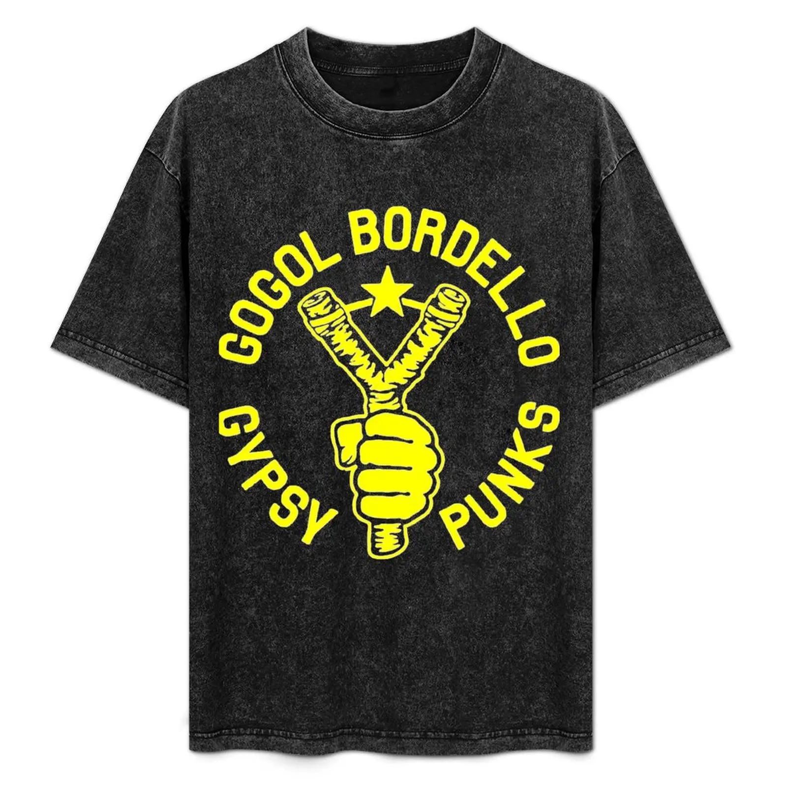 GOGOL BORDELLO T-Shirt Everyday Wear Basic Short Sleeve Top
GOGOL BORDELLO T-Shirt Everyday Wear Basic Short Sleeve Top