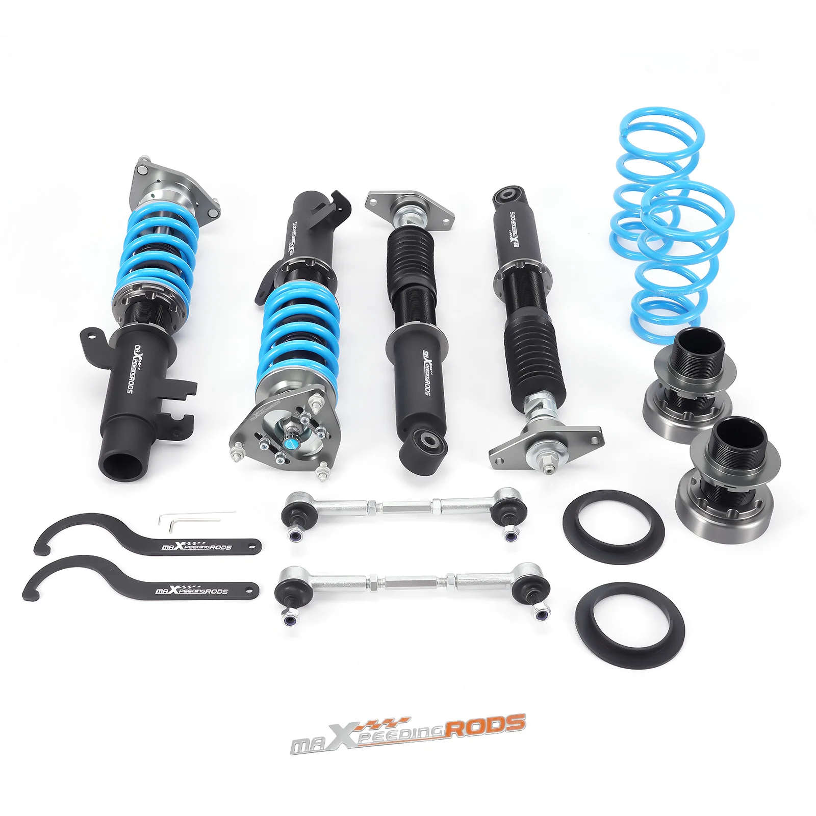 Комплект койловеров MaXpeedingrods T6 с 24-позиционной регулировкой демпфирования для Ford Focus ST P3 13-18
Комплект койловеров MaXpeedingrods T6 с 24-позиционной регулировкой демпфирования для Ford Focus ST P3 13-18