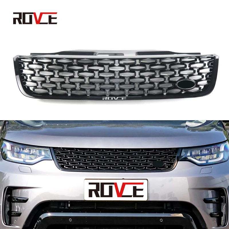 ROVCE ABS Grille Front Bumper Mesh Grille Honeycomb Style Car Grill For Land Rover DISCOVERY 5 2017-2022 L462 Car Accessories
ROVCE ABS Grille Front Bumper Mesh Grille Honeycomb Style Car Grill For Land Rover DISCOVERY 5 2017-2022 L462 Car Accessories
