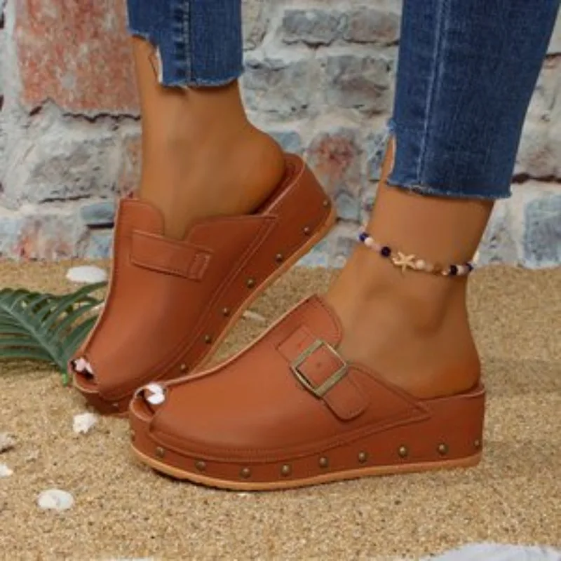 Women Slippers 2025 New Wedges Slippers Women Bohemian Open Toe Beach Women Shoes Non-Slip Plus Size Sandals Flats Slides Woman
Women Slippers 2025 New Wedges Slippers Women Bohemian Open Toe Beach Women Shoes Non-Slip Plus Size Sandals Flats Slides Woman