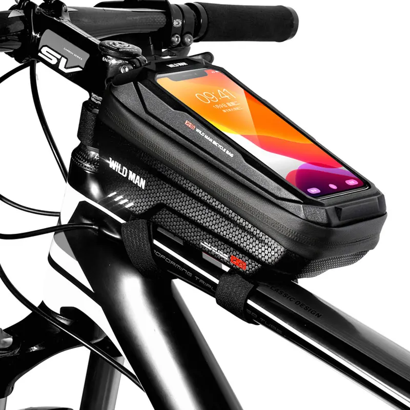 EVA Hard Shell Waterproof Bicycle Bag, Touch Screen, High Capacity, Road Bike, Mountain Bike, Anti-vibration, Cycling
EVA Hard Shell Waterproof Bicycle Bag, Touch Screen, High Capacity, Road Bike, Mountain Bike, Anti-vibration, Cycling