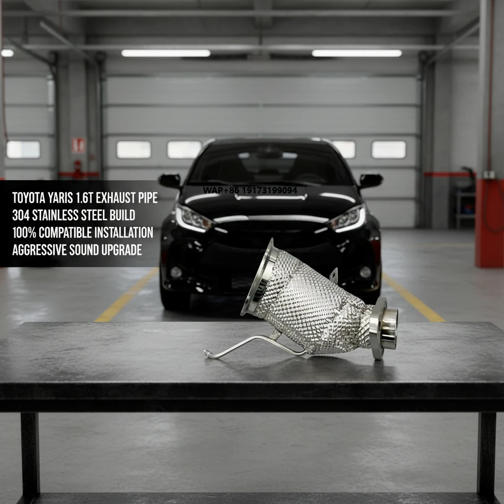 Stainless Steel Sports Catalytic Converter for Yaris 1.6T 2020-2023 with Heat-insulated Car Exhaust Pipes Power Upgrade
Stainless Steel Sports Catalytic Converter for Yaris 1.6T 2020-2023 with Heat-insulated Car Exhaust Pipes Power Upgrade