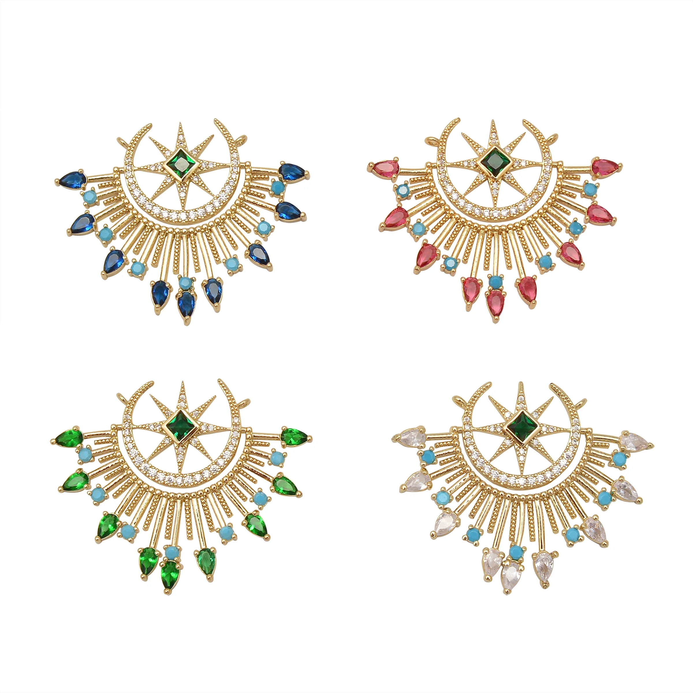 Noble Vintage Luxury Accessories Diy Necklaces Bracelet Making Supplies Chain Connector Pendant Clasp Brass Pave Zircon Jewelry
Noble Vintage Luxury Accessories Diy Necklaces Bracelet Making Supplies Chain Connector Pendant Clasp Brass Pave Zircon Jewelry