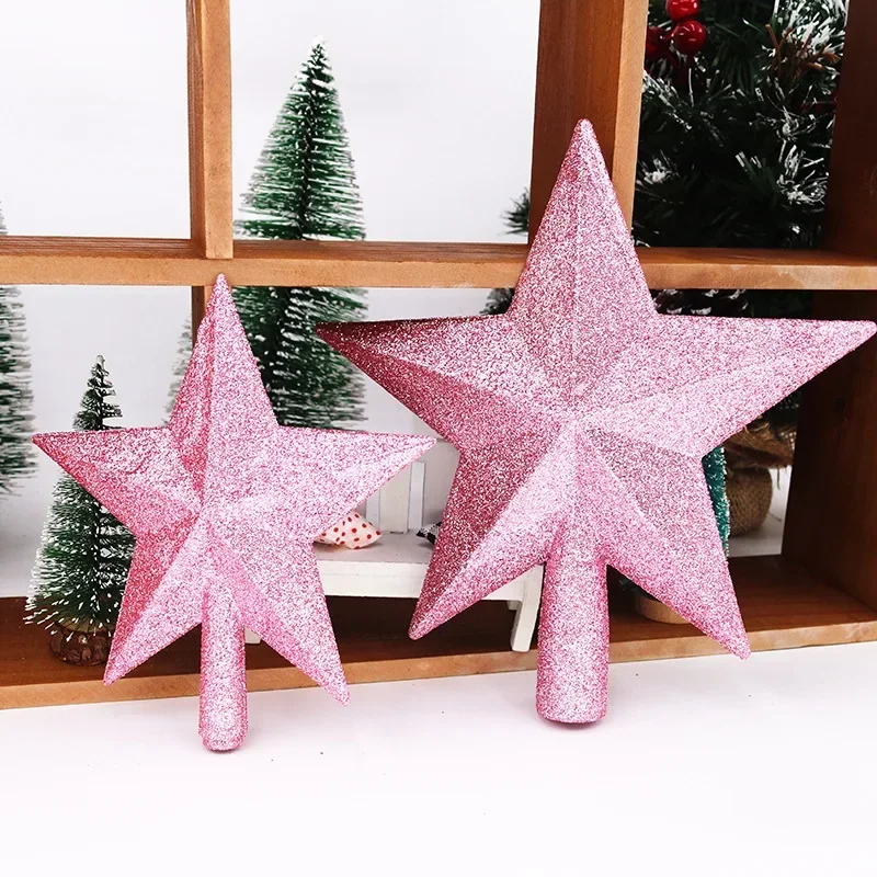 Christmas Tree Top Star 15/20cm Merry Christmas Decorations Shiny Gold Powder Five-pointed Star New Year's Ornament DROPSHIP
Christmas Tree Top Star 15/20cm Merry Christmas Decorations Shiny Gold Powder Five-pointed Star New Year's Ornament DROPSHIP