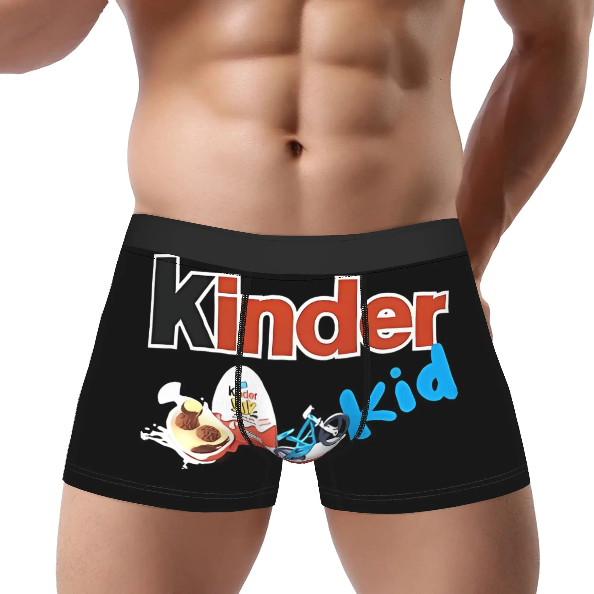 Трусы-боксеры Kinder Surprise на черном фоне, мужское нижнее белье, удобные шорты-боксеры
Трусы-боксеры Kinder Surprise на черном фоне, мужское нижнее белье, удобные шорты-боксеры