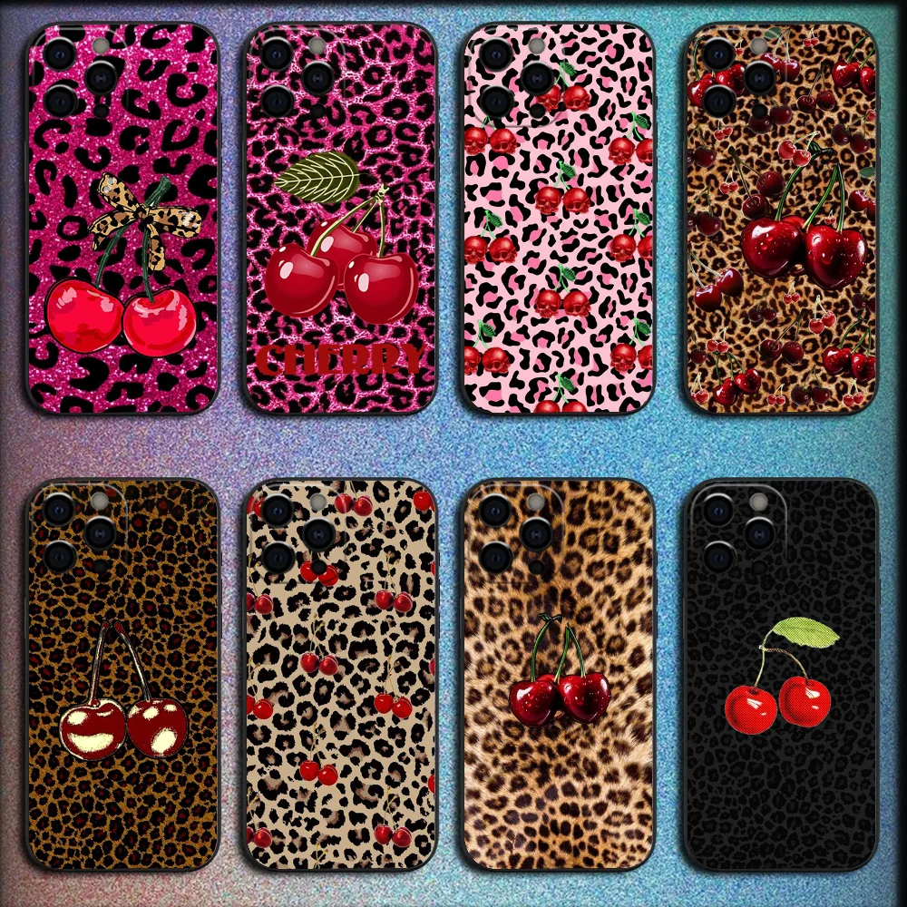 Cherry Leopard Print Pink Red Phone Case For iPhone 16,15,14,13,12,11,Pro,X,XS,Max,XR,Plus,Mini Soft Black Cover
Cherry Leopard Print Pink Red Phone Case For iPhone 16,15,14,13,12,11,Pro,X,XS,Max,XR,Plus,Mini Soft Black Cover