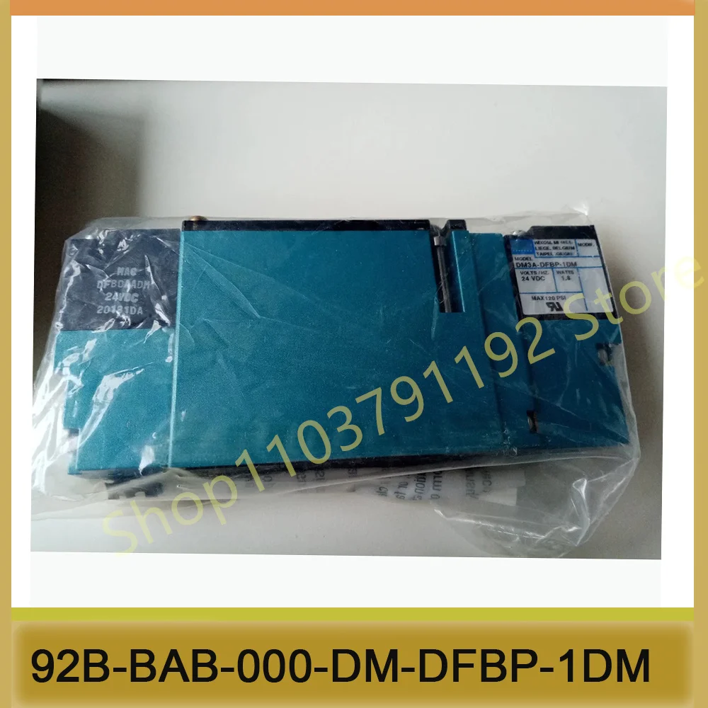 Solenoid Valve 92B-BAB-000-DM-DFBP-1DM
Solenoid Valve 92B-BAB-000-DM-DFBP-1DM