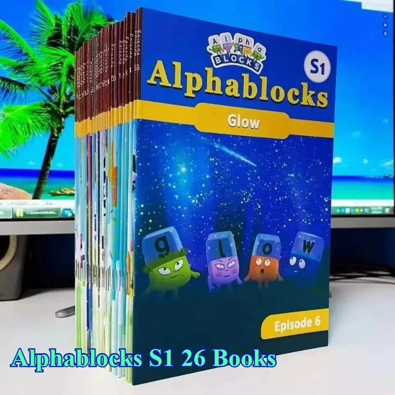 30 Books Set Numberblocks Alphablocks S1 S2 S3 English Learning Book Digital Building Blocks Kids Children's Early Education
30 Books Set Numberblocks Alphablocks S1 S2 S3 English Learning Book Digital Building Blocks Kids Children's Early Education