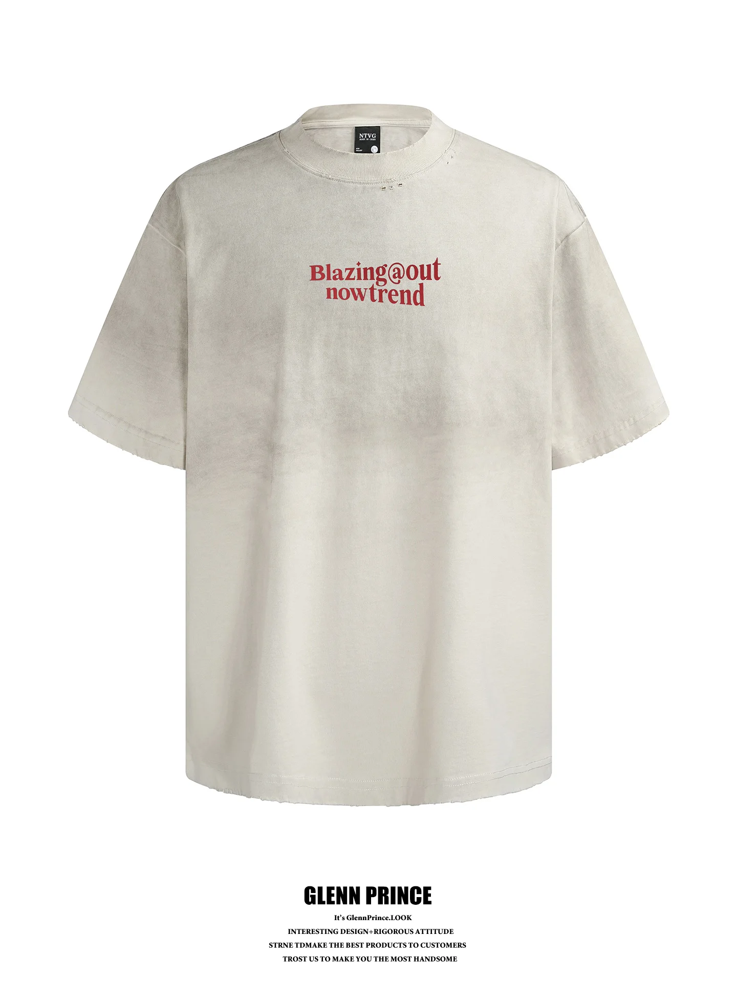 GPstudio American Vintage Washed Short Sleeve T-Shirt Men's Heavyweight Pure Cotton Half Sleeve Letter Print Casual Tee
GPstudio American Vintage Washed Short Sleeve T-Shirt Men's Heavyweight Pure Cotton Half Sleeve Letter Print Casual Tee