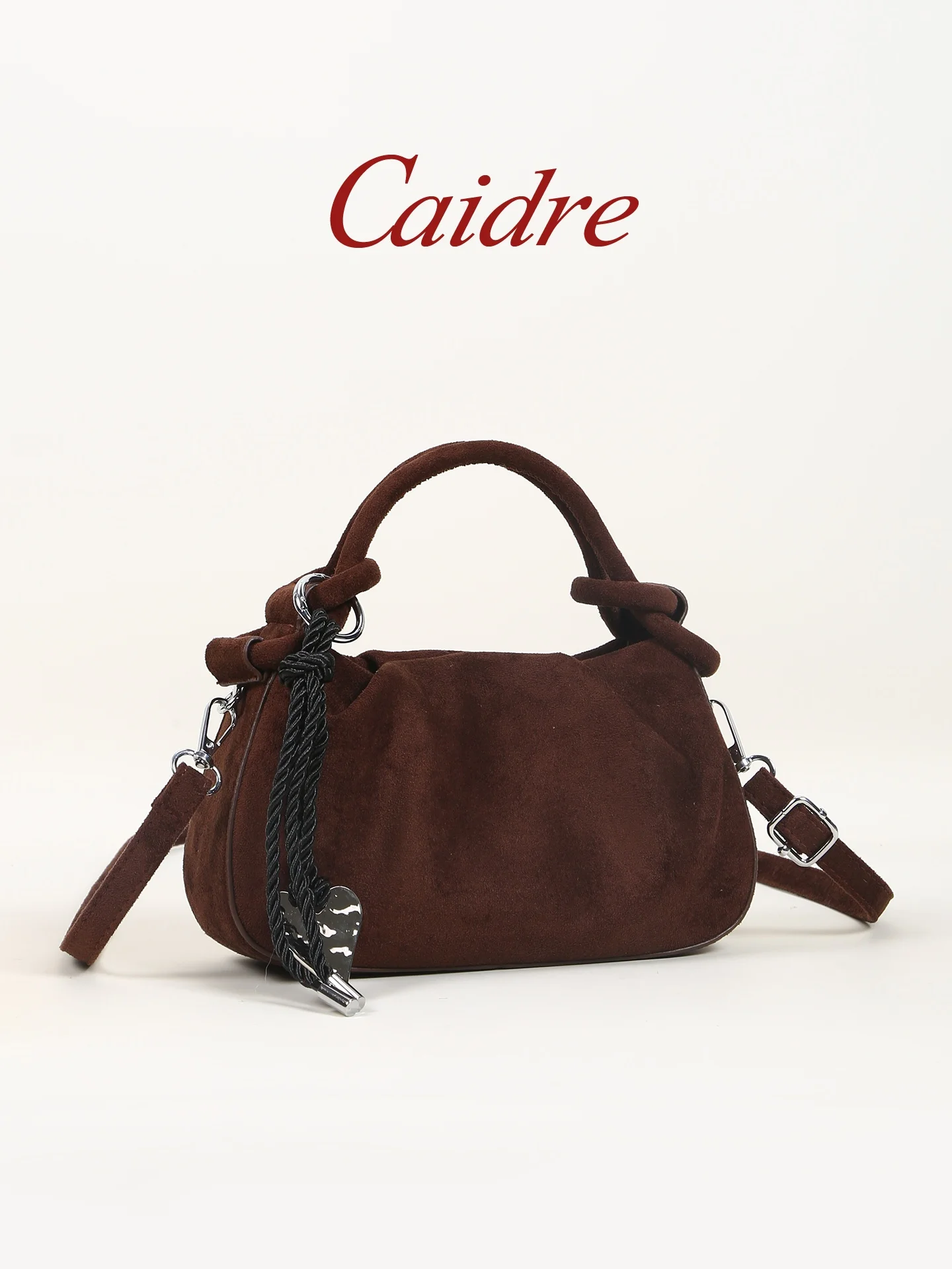 Caidre Women's Folded Cloud Suede Handbag Single Shoulder Crossbody Bag Retro Commuter Tote Soft Square Shape Pure Color
Caidre Women's Folded Cloud Suede Handbag Single Shoulder Crossbody Bag Retro Commuter Tote Soft Square Shape Pure Color