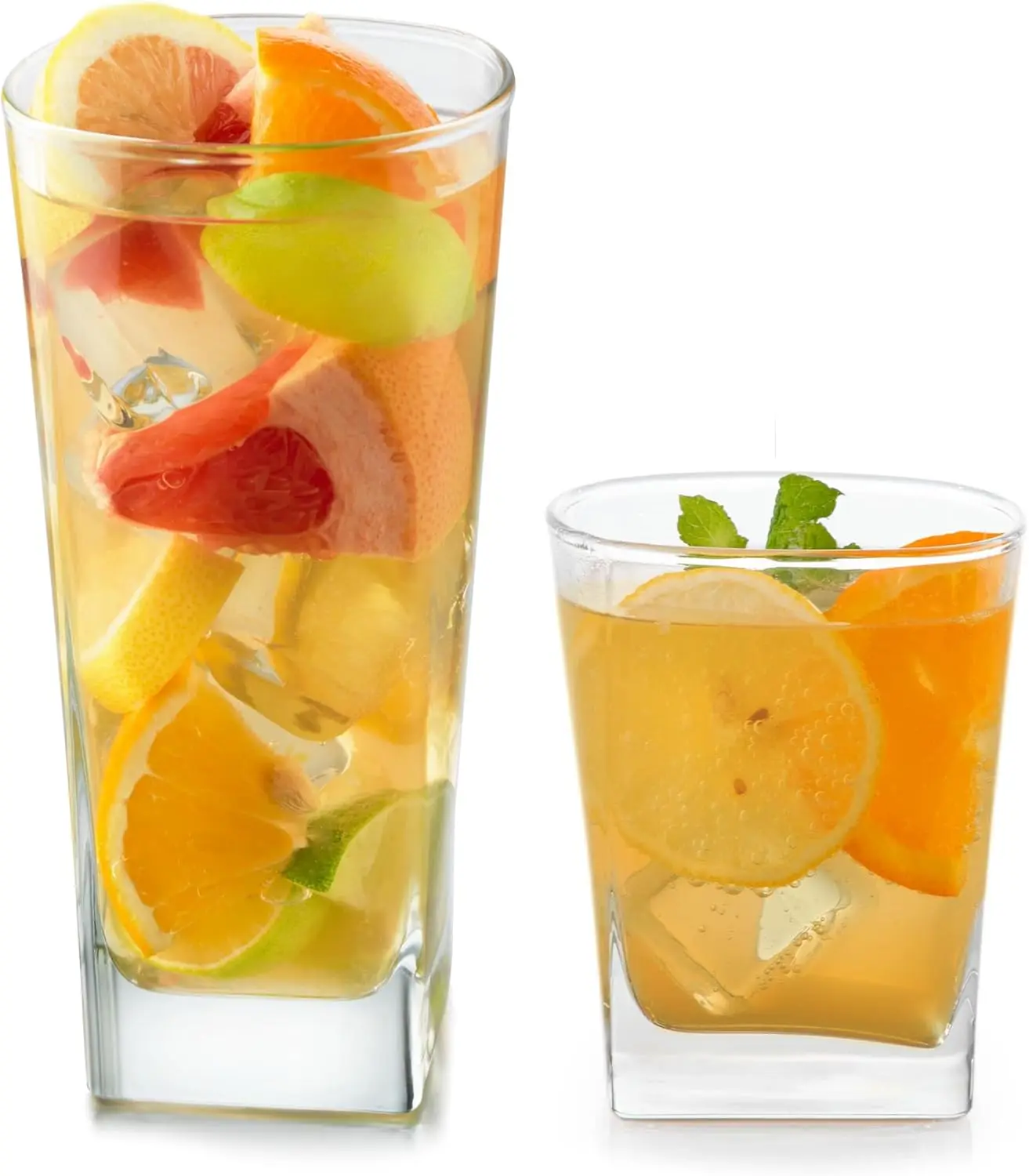 Elegant Tumbler and Rocks Glass Set of 16, Modern Dishwasher Safe Drinkware for Everyday Use
Elegant Tumbler and Rocks Glass Set of 16, Modern Dishwasher Safe Drinkware for Everyday Use