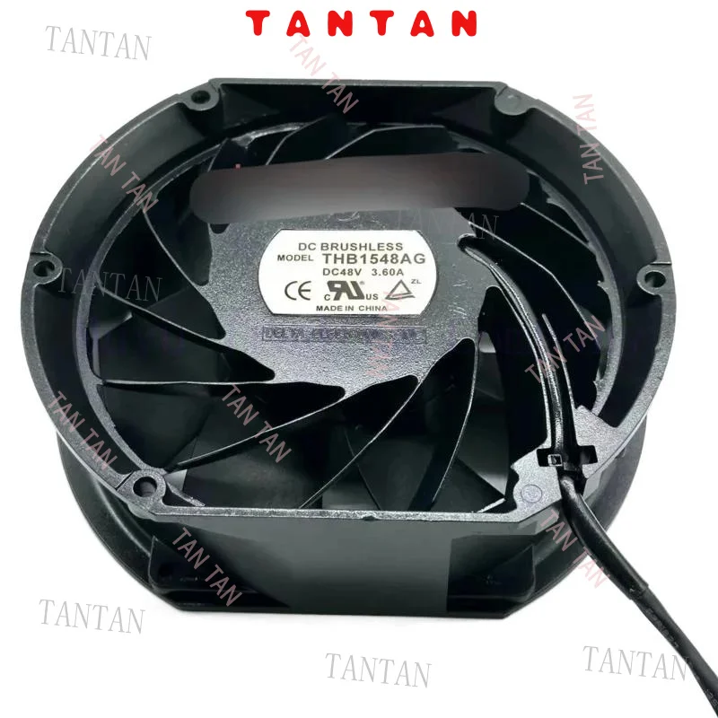 FOR Delta Electronics THB1548AG DC 48V 3.6A 170x150x50mm 3-Wire Server Cooling Fan TAN
FOR Delta Electronics THB1548AG DC 48V 3.6A 170x150x50mm 3-Wire Server Cooling Fan TAN