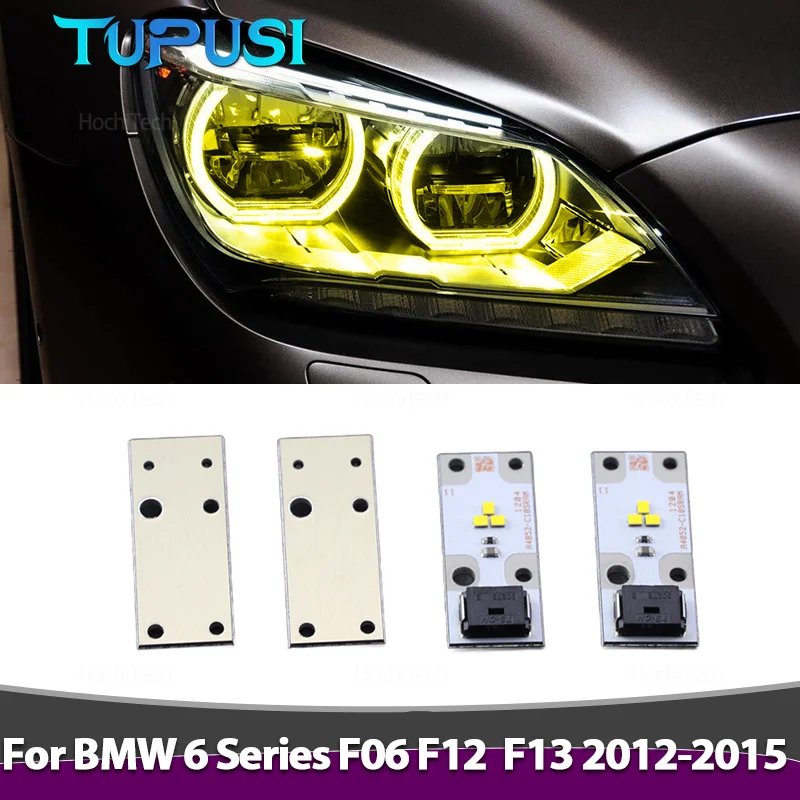 Yellow Angel Eyes for BMW 6 Series F06 F12 F13 Pre-facelift 2012-2015 LED Headlight Daytime Light 63117263051 Light DRL Boards
Yellow Angel Eyes for BMW 6 Series F06 F12 F13 Pre-facelift 2012-2015 LED Headlight Daytime Light 63117263051 Light DRL Boards