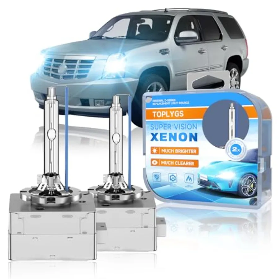 D1S HID Xenon Headlight Bulb Fit for Cadillac 2007 2008 2009 2010 2011 2012 2013 2014 Escalade ESV EXT 8000K Bright Blue 35W OE
D1S HID Xenon Headlight Bulb Fit for Cadillac 2007 2008 2009 2010 2011 2012 2013 2014 Escalade ESV EXT 8000K Bright Blue 35W OE
