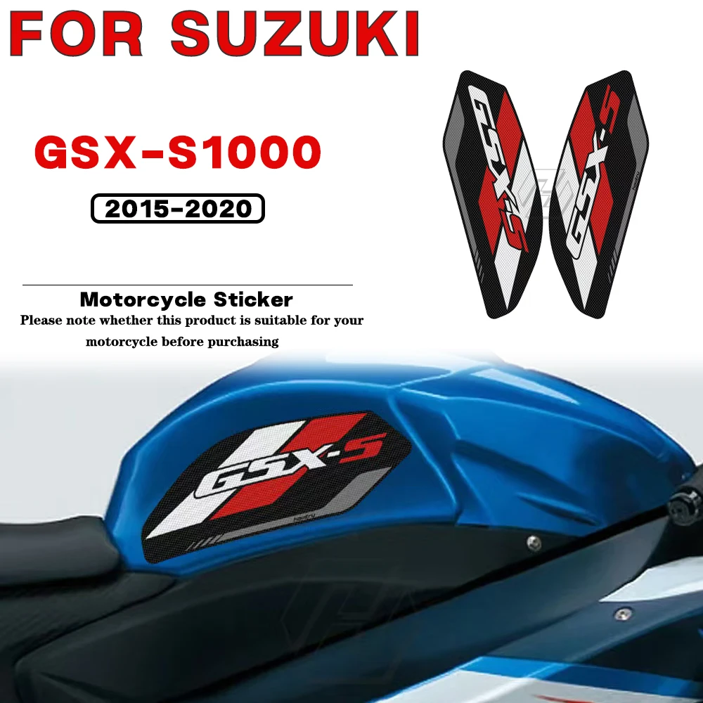 For SUZUKI GSX-S1000 S1000F 2014 2015 2016 2017 2018-2020 Motorcycle Anti-slip Side Fuel Tank Pad Knee Decal Protection Stickers
For SUZUKI GSX-S1000 S1000F 2014 2015 2016 2017 2018-2020 Motorcycle Anti-slip Side Fuel Tank Pad Knee Decal Protection Stickers