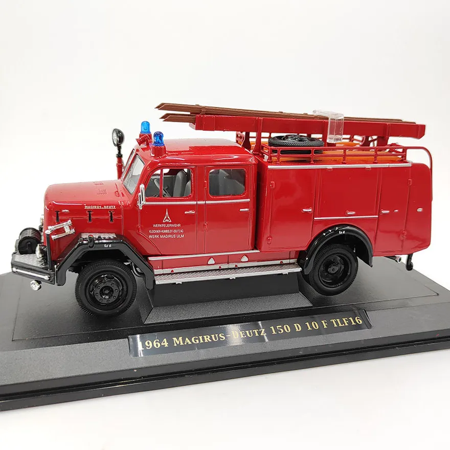 Diecast 1:43 Scale Road Eagle 1964 MAGIRUS-DEUTZ 150D10FTLF16 Fire Engine Alloy Car Model Collectible Toy Gift Souvenir Display
Diecast 1:43 Scale Road Eagle 1964 MAGIRUS-DEUTZ 150D10FTLF16 Fire Engine Alloy Car Model Collectible Toy Gift Souvenir Display