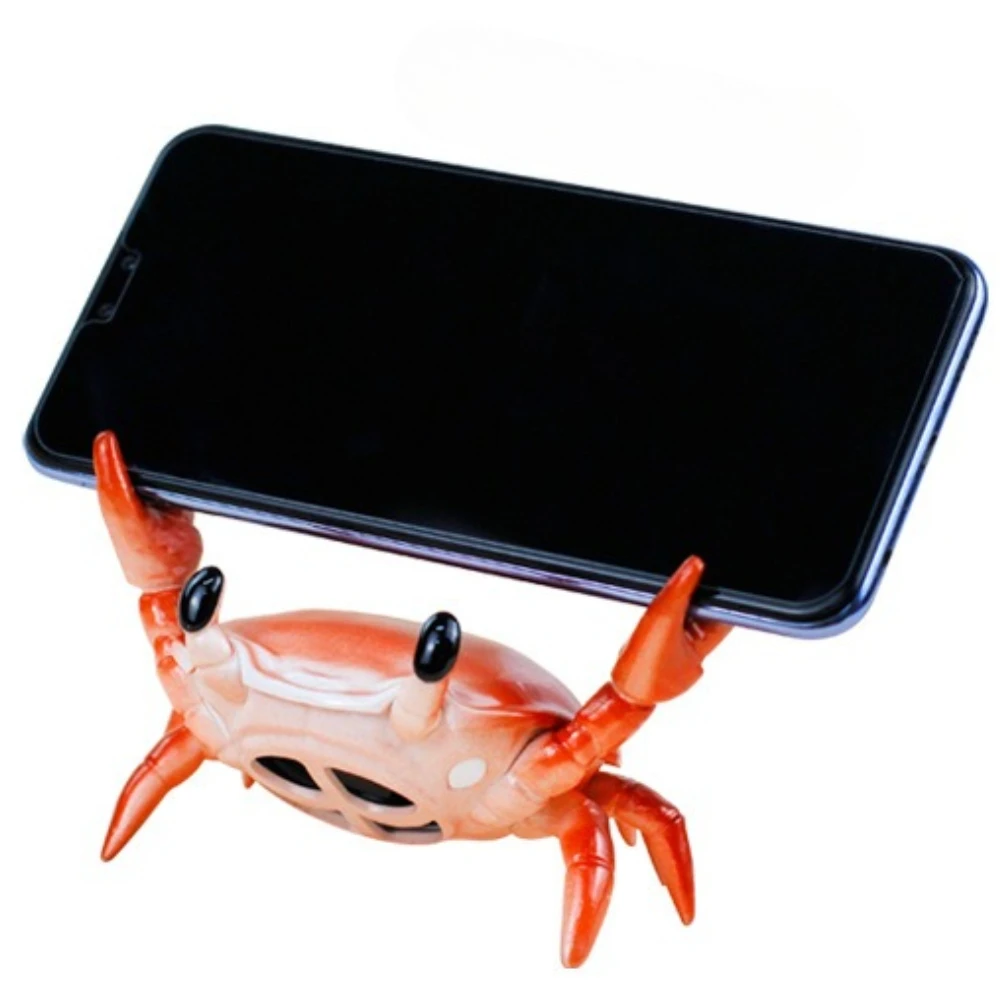 Crab Creative Bluetooth Speaker Phone Stand, Custom Desktop Cute Cartoon Ornament, ABS/TPR Material, Multi-Functional Wireless
Crab Creative Bluetooth Speaker Phone Stand, Custom Desktop Cute Cartoon Ornament, ABS/TPR Material, Multi-Functional Wireless