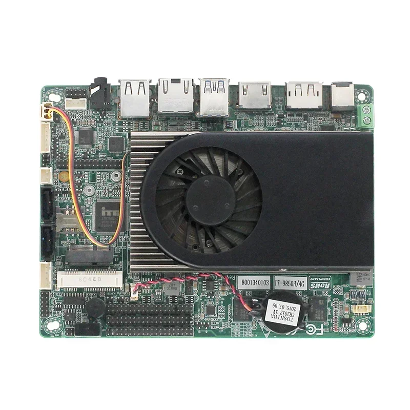 Lake-H series CPU HM370 chipset industrial motherboard DDR4 9-36V power supply 1 * DDR4 SODIMM 260 socket
Lake-H series CPU HM370 chipset industrial motherboard DDR4 9-36V power supply 1 * DDR4 SODIMM 260 socket