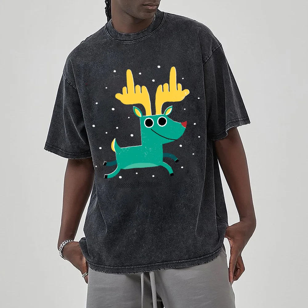 High Quality Imitation Denim Crew Neck T-shirt Cartoon Animal Print Street Casual Couple Top Summer 2024 Fashion New
High Quality Imitation Denim Crew Neck T-shirt Cartoon Animal Print Street Casual Couple Top Summer 2024 Fashion New