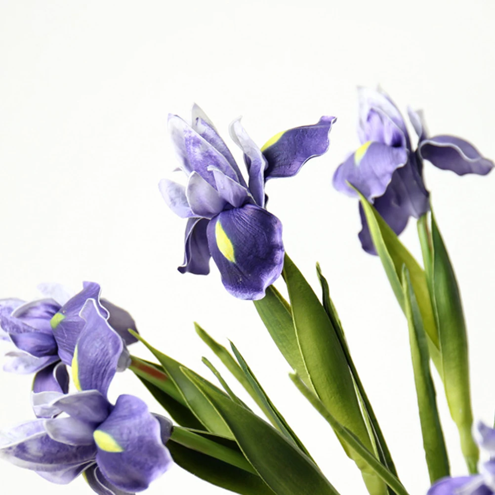 1pc Artificial Iris Flowers Faux Wedding Decor Elegant Shape Eco PU Material Plastic Stem Iron Wire UV Resistance Colorful
1pc Artificial Iris Flowers Faux Wedding Decor Elegant Shape Eco PU Material Plastic Stem Iron Wire UV Resistance Colorful