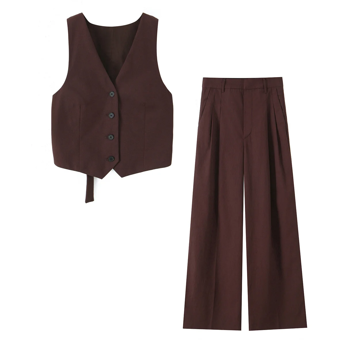 Women 2025 summer New Fashion Cropped Back opening design Tops Vintage Backless Button-up Female Camis Chic Tops
Women 2025 summer New Fashion Cropped Back opening design Tops Vintage Backless Button-up Female Camis Chic Tops