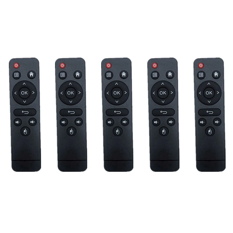 Hot Sale5x Remote Control For H96 MAX 331/ Max X3 /MINI V8/ MAX H616 Smart TV Box Android 10/9.0 4K
Hot Sale5x Remote Control For H96 MAX 331/ Max X3 /MINI V8/ MAX H616 Smart TV Box Android 10/9.0 4K