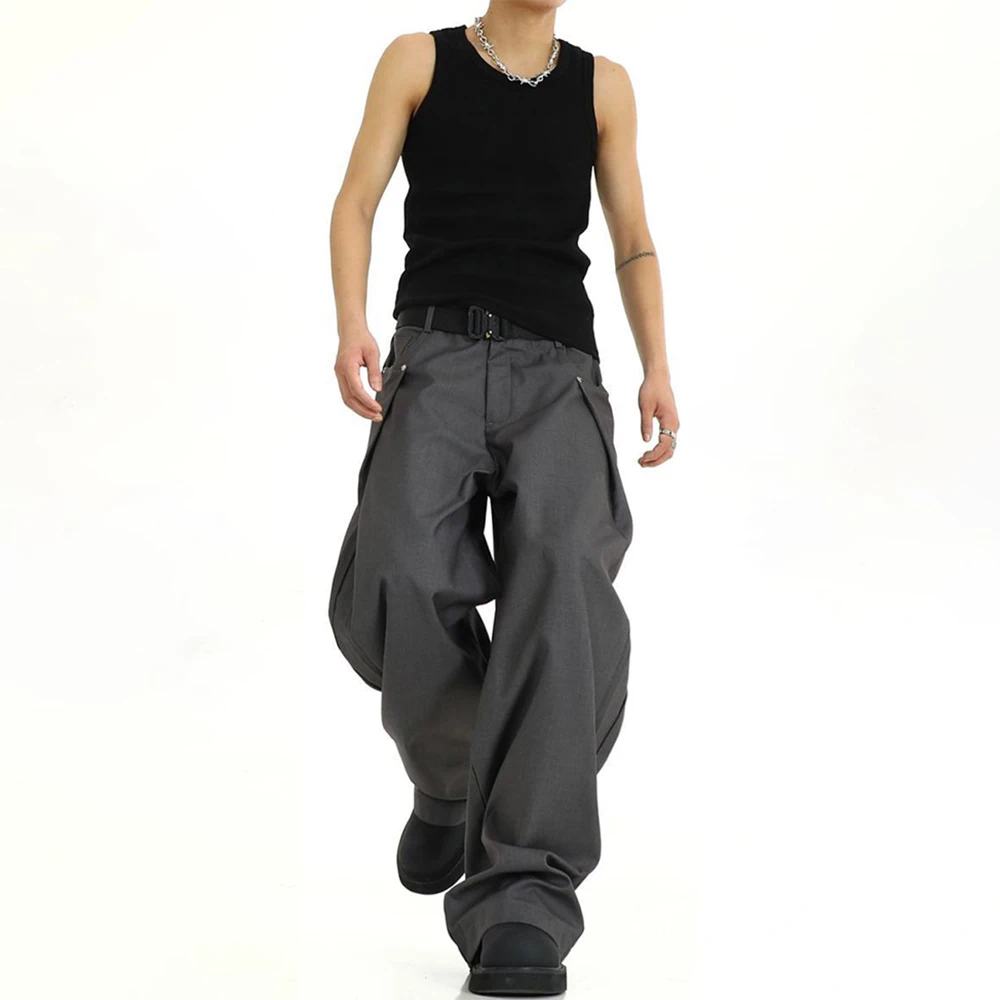 Mens Y2k Casual Pants 2024 New Genderless Fashion Trend American Retro Solid Color Loose Floor-Length Wide-Leg Pants Unisex
Mens Y2k Casual Pants 2024 New Genderless Fashion Trend American Retro Solid Color Loose Floor-Length Wide-Leg Pants Unisex