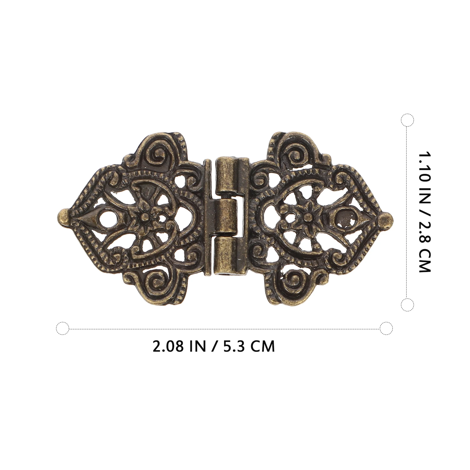 20pcs Box Hinges Vintage Design Retro Gift Cabinet Hardware Zinc Alloy Vintage Design Hinges Durable
20pcs Box Hinges Vintage Design Retro Gift Cabinet Hardware Zinc Alloy Vintage Design Hinges Durable