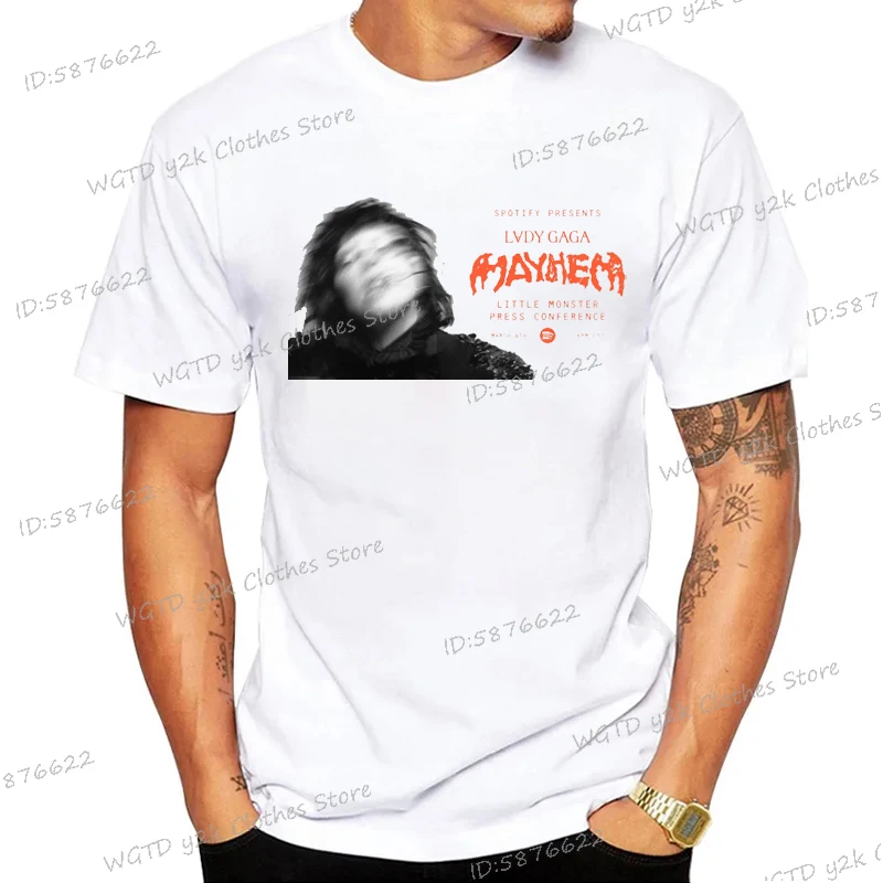 Grunge Unisex T-shirts Lady Gaga Mayhem Album Streetwear Men Women Round Neck Tops Tees Summer Print Clothing For Fans Gift
Grunge Unisex T-shirts Lady Gaga Mayhem Album Streetwear Men Women Round Neck Tops Tees Summer Print Clothing For Fans Gift