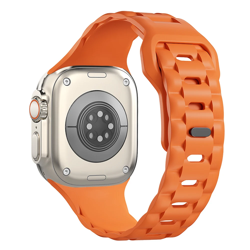 Sport Silicone Strap for Apple watch band 45mm 44mm 49mm 40mm 41mm 38 45 mm correa bracelet iwatch Series 9 8 7 6 5 4 3 SE Ultra
Sport Silicone Strap for Apple watch band 45mm 44mm 49mm 40mm 41mm 38 45 mm correa bracelet iwatch Series 9 8 7 6 5 4 3 SE Ultra