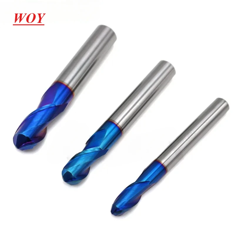 WOY Milling Cutter Alloy Coating Tungsten Steel Tool Cnc Maching Hrc70 Ball Nose Endmills Top Milling CutterMachine Endmill
WOY Milling Cutter Alloy Coating Tungsten Steel Tool Cnc Maching Hrc70 Ball Nose Endmills Top Milling CutterMachine Endmill