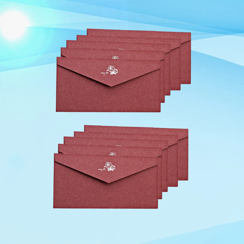 10 Pcs Classical Envelope Party Paper Envelopes Retro Letters Western Style Good Impression
10 Pcs Classical Envelope Party Paper Envelopes Retro Letters Western Style Good Impression