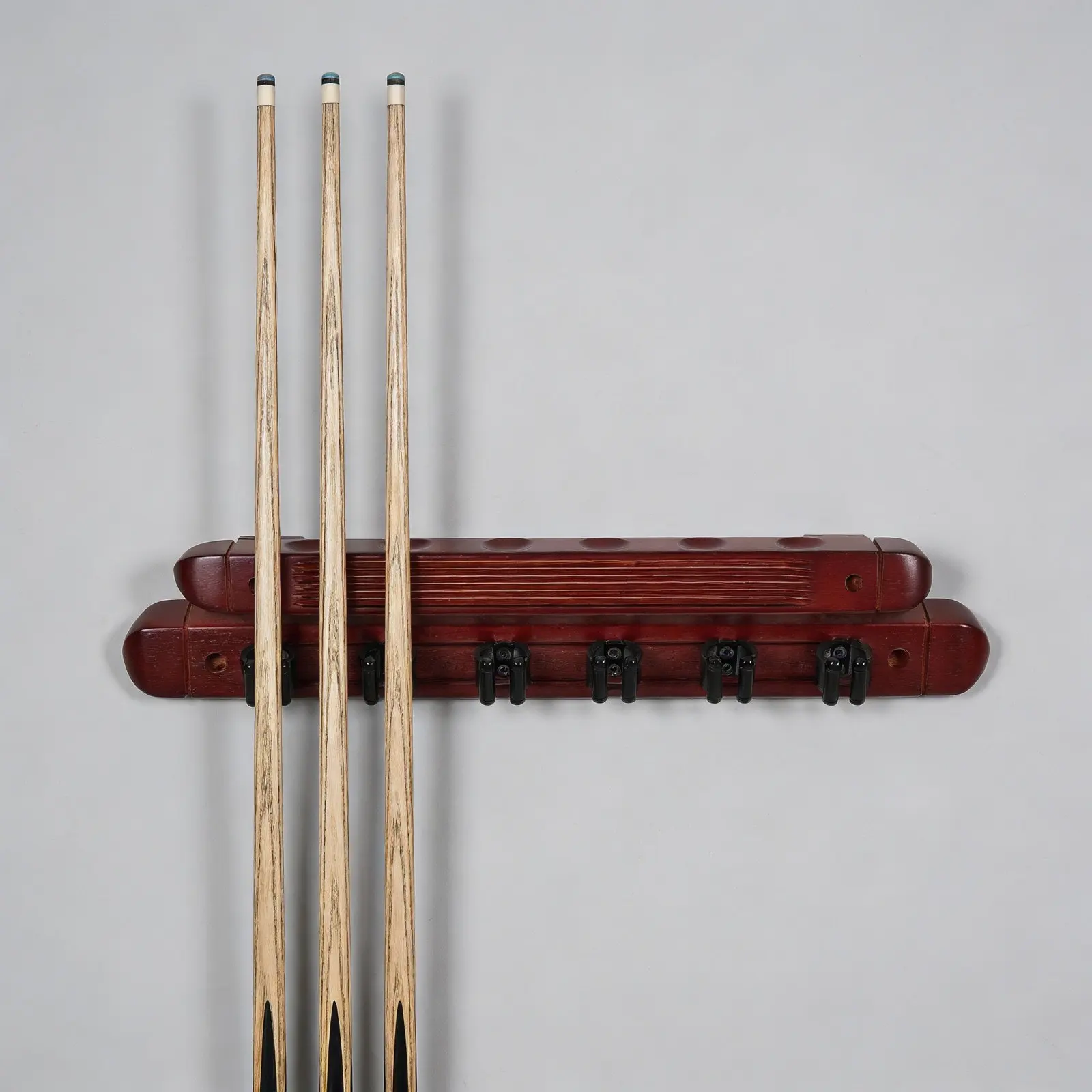 2 Sets Wall Mounted Billiard Rack Wood Burgundy 6 Slot Cue Holder Pool Stick Organizer Game Room Pool Bar Display
2 Sets Wall Mounted Billiard Rack Wood Burgundy 6 Slot Cue Holder Pool Stick Organizer Game Room Pool Bar Display