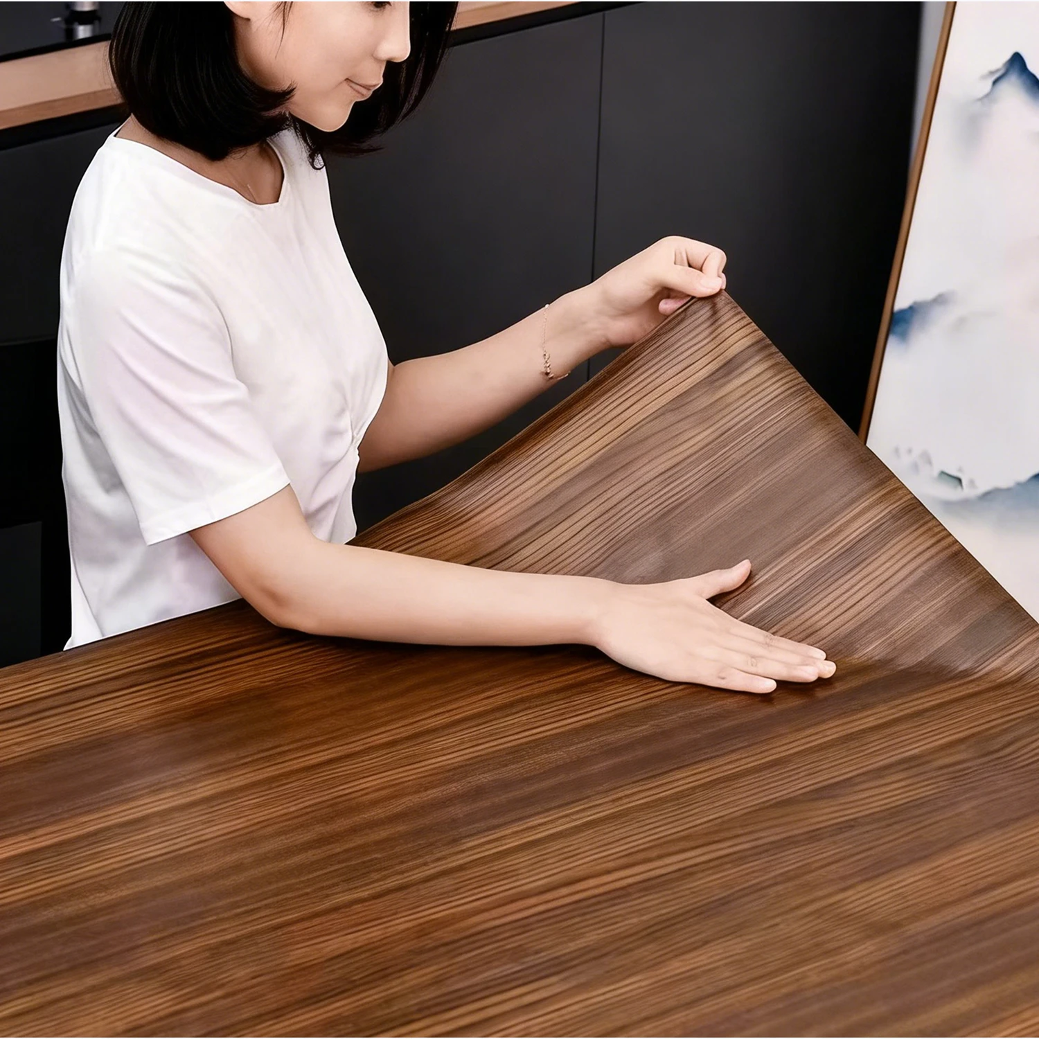 3D PVC Waterproof Wood Grain Stickers Self Adhesive Vinyl Wallpaper for DIY Wardrobe Cupboard Table Closet Furniture Home Decor
3D PVC Waterproof Wood Grain Stickers Self Adhesive Vinyl Wallpaper for DIY Wardrobe Cupboard Table Closet Furniture Home Decor