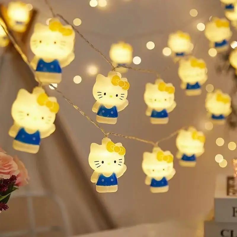 1,5/3 м светодиодные гирлянды Sanrio с героями мультфильмов «Hello Kitty», детская комната, подвесной светильник на батарейках/USB, Рождественский фестиваль, декор, светильник
1,5/3 м светодиодные гирлянды Sanrio с героями мультфильмов «Hello Kitty», детская комната, подвесной светильник на батарейках/USB, Рождественский фестиваль, декор, светильник