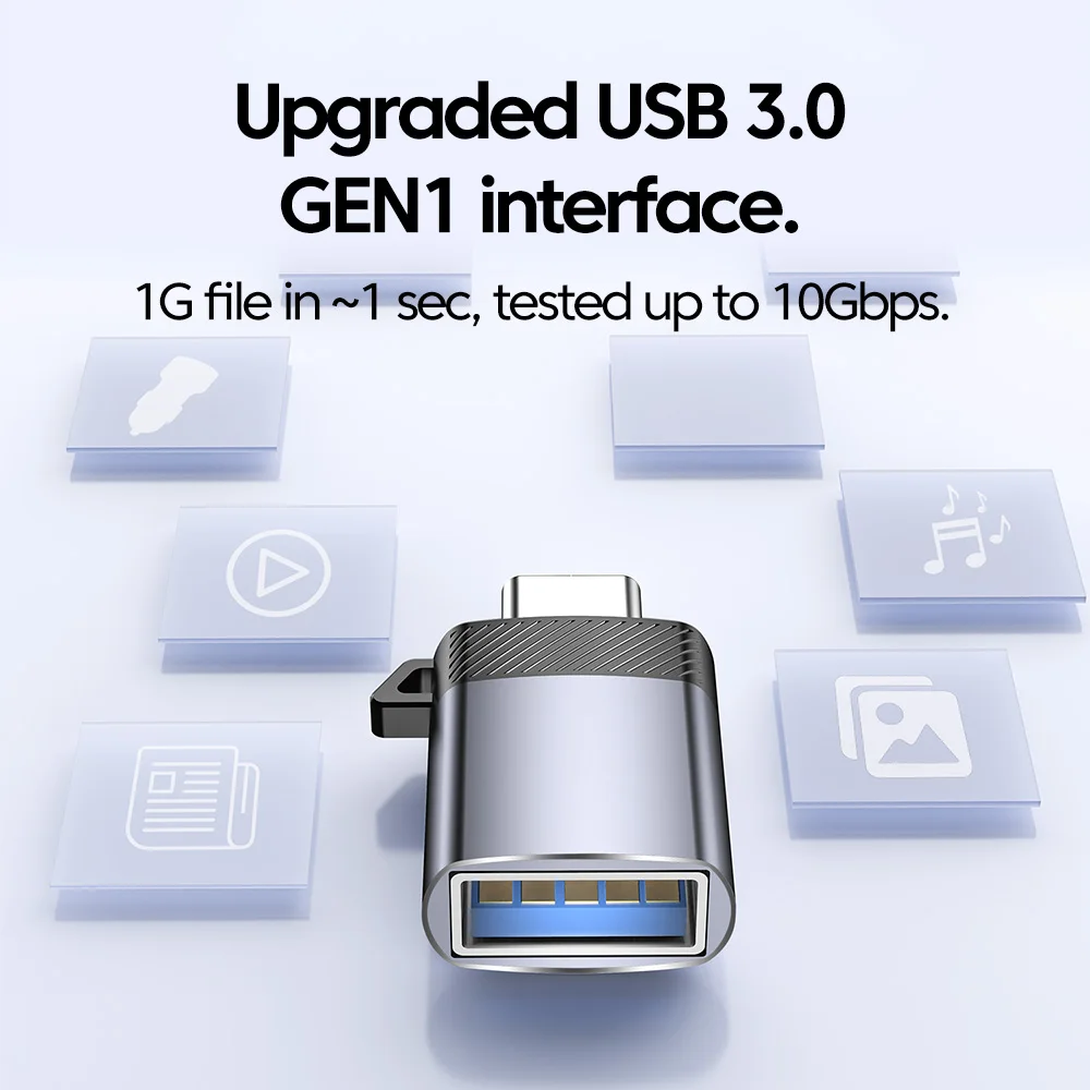 Type C To USB3.0 OTG Adapter USB Male To Type C Female Converter High Speed Transfer Connector for iphone 15 16 Samsung Xiaomi
Type C To USB3.0 OTG Adapter USB Male To Type C Female Converter High Speed Transfer Connector for iphone 15 16 Samsung Xiaomi