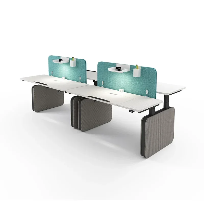 for 2-6 Seater Electric lifting table sit to stand standing height adjustable office workstation desk
for 2-6 Seater Electric lifting table sit to stand standing height adjustable office workstation desk