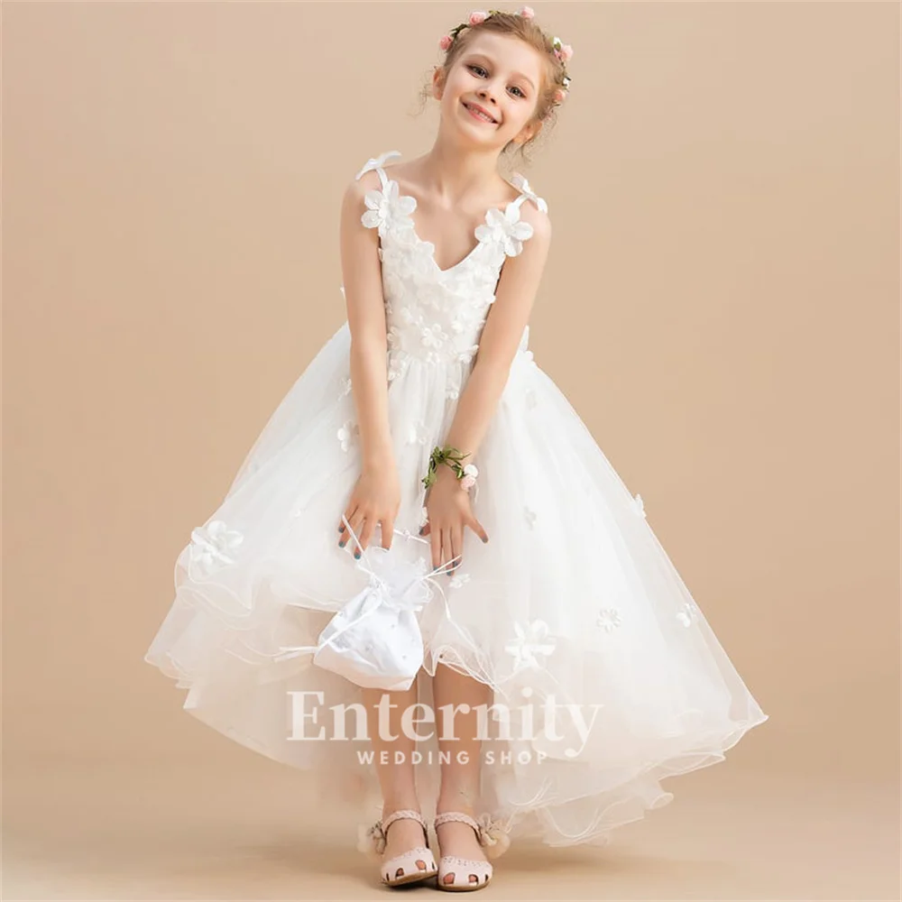 Flower Customized Girl Dresses Ball-Gown V-Neck Girl Dress Asymmetrical Tulle Beading Flower Wedding Dresses Vestidos Para Niñas
Flower Customized Girl Dresses Ball-Gown V-Neck Girl Dress Asymmetrical Tulle Beading Flower Wedding Dresses Vestidos Para Niñas