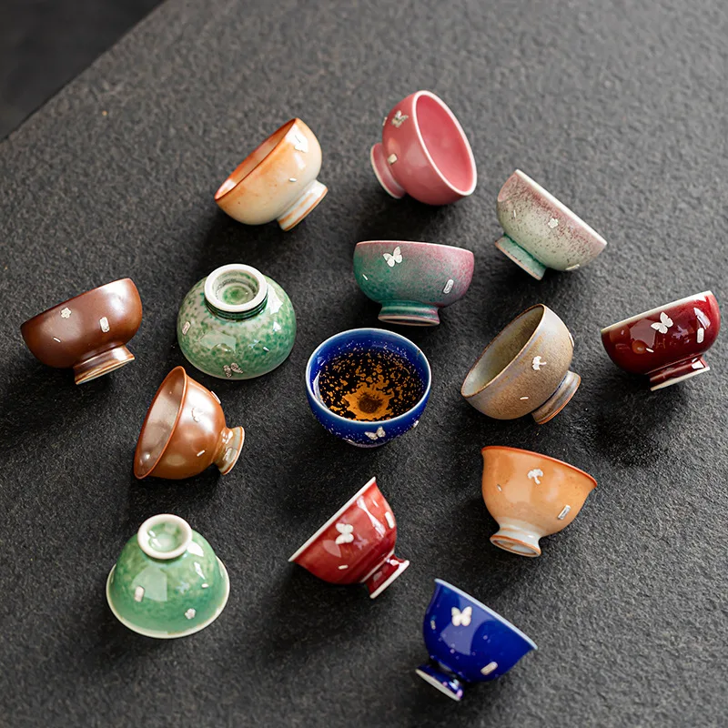 Kiln-changed Silver Master Cup Ceramic Personal Teacup Chinese Kung Fu Teaware Handmade Household Tasting Bowls Vintage Tea Set
Kiln-changed Silver Master Cup Ceramic Personal Teacup Chinese Kung Fu Teaware Handmade Household Tasting Bowls Vintage Tea Set