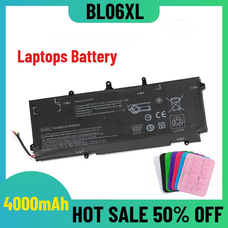 4000mAh for Elitebook Folio 1040 G1 G2 BL06XL DB5D Laptops Battery
4000mAh for Elitebook Folio 1040 G1 G2 BL06XL DB5D Laptops Battery