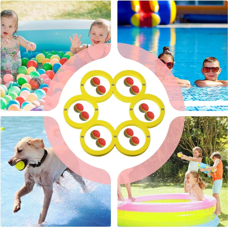 Floating Throwing Water Sports Eva Colored Foam Throwing Ring Pool Game Score Toss Game Swimming Party Accessories For Family
Floating Throwing Water Sports Eva Colored Foam Throwing Ring Pool Game Score Toss Game Swimming Party Accessories For Family