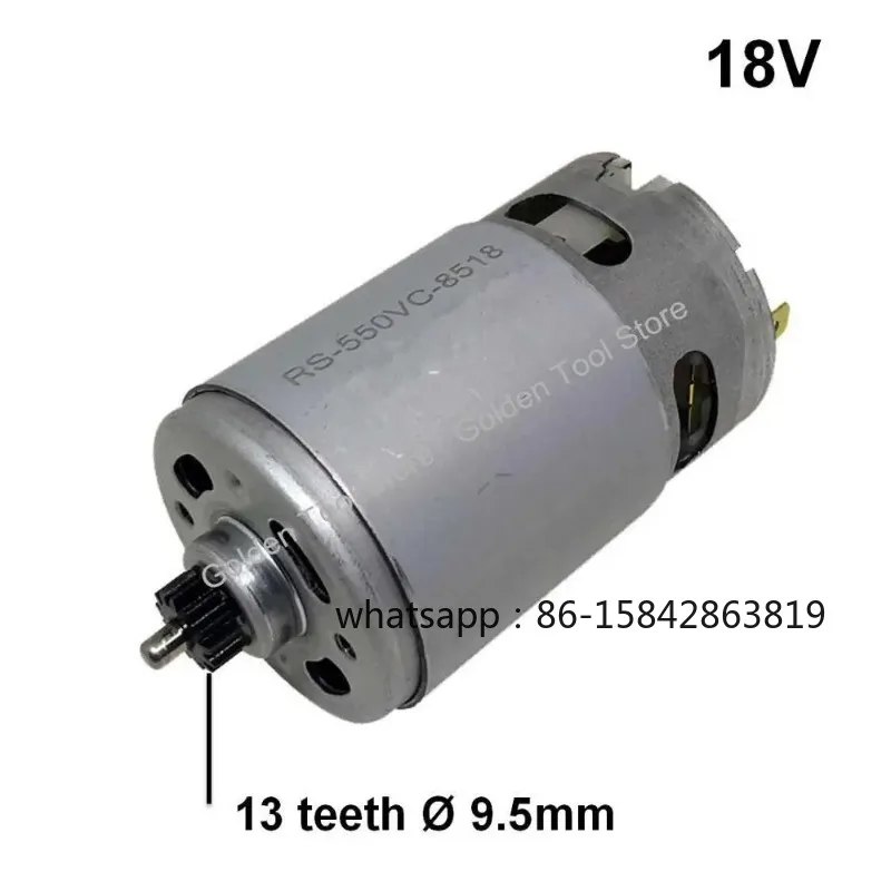 13 Teeth Motor 18V Replace for BOSCH GSR 18-2-LI GSB 18-2-LI GSR18-2-LI GSB18-2-L1 PSB 1800 LI-2 PSB1800 LI-2 screw driver
13 Teeth Motor 18V Replace for BOSCH GSR 18-2-LI GSB 18-2-LI GSR18-2-LI GSB18-2-L1 PSB 1800 LI-2 PSB1800 LI-2 screw driver