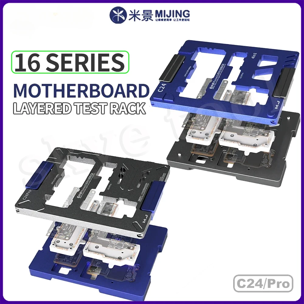 MIJING C24/C24Pro Motherboard Middle Layered Test Stand for IPhone 16 Series Motherboard Logic Board Lower Middle Frame Repair
MIJING C24/C24Pro Motherboard Middle Layered Test Stand for IPhone 16 Series Motherboard Logic Board Lower Middle Frame Repair