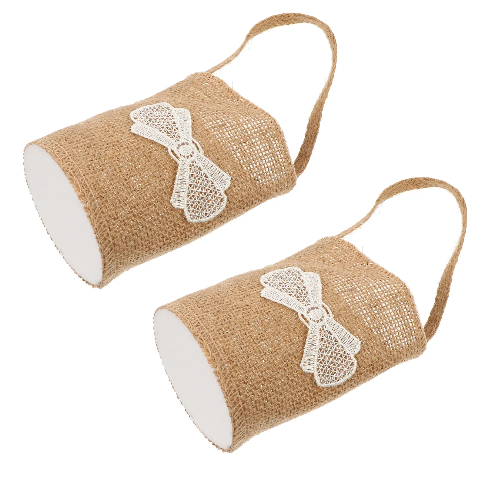 2 Pcs Burlap Bags Linen Material Wedding Gift Baskets Banquet Storage Photography Props Eco Friendly Household
2 Pcs Burlap Bags Linen Material Wedding Gift Baskets Banquet Storage Photography Props Eco Friendly Household