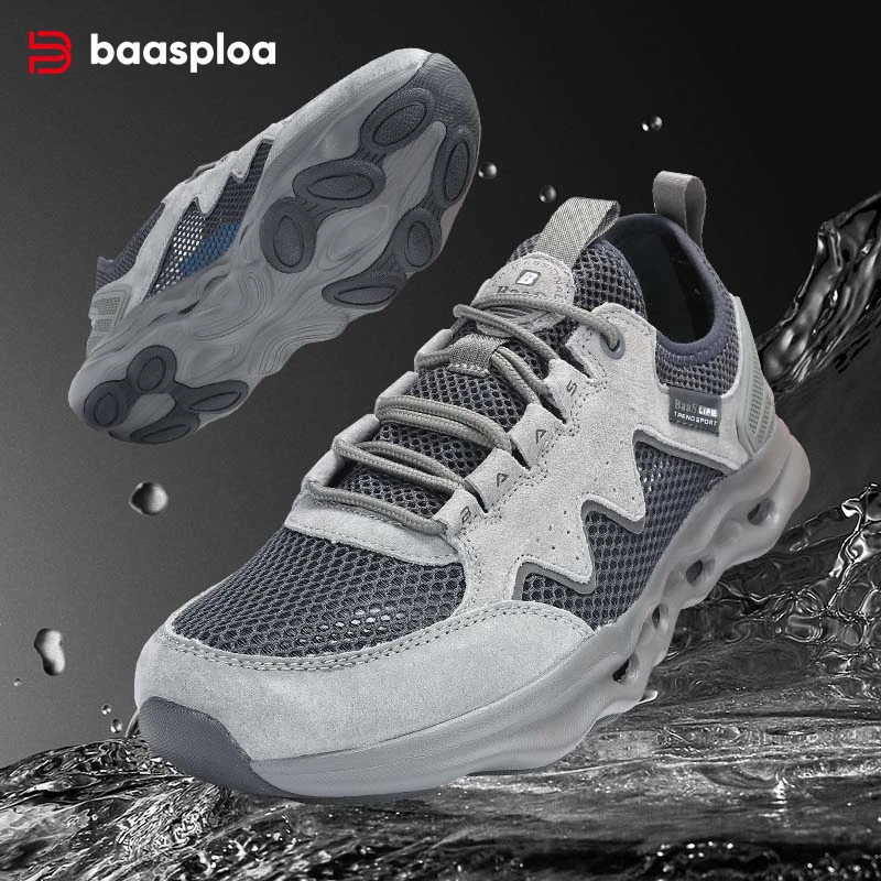 Baasploa Men Canyoneering Shoes Comfort Breathable River Water Sneakers Male Outdoor Lightweight Casual Walking Shoes Lace-Up
Baasploa Men Canyoneering Shoes Comfort Breathable River Water Sneakers Male Outdoor Lightweight Casual Walking Shoes Lace-Up